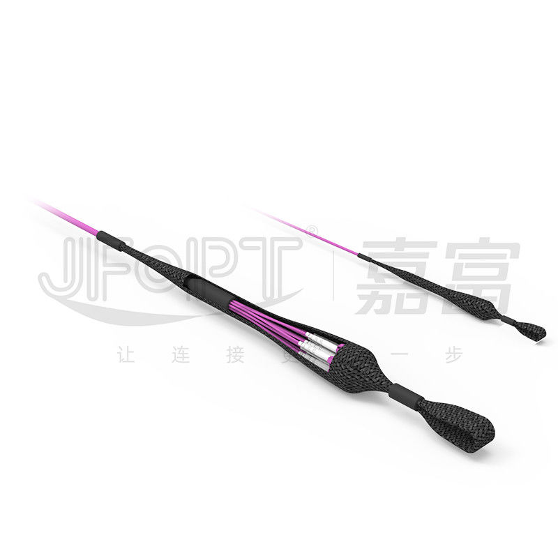 MPO MTPの屋内装甲光ファイバケーブルの装甲3.5mm 3.0mmを4.0mmパッチ・コード