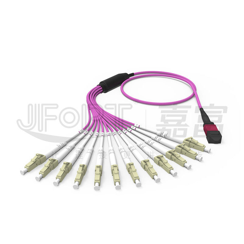 MPO MTPの屋内装甲光ファイバケーブルの装甲3.5mm 3.0mmを4.0mmパッチ・コード