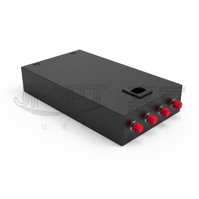 SC/LC/FC/ST 4コアラッチ型光ファイバー終結箱 低損失電信級