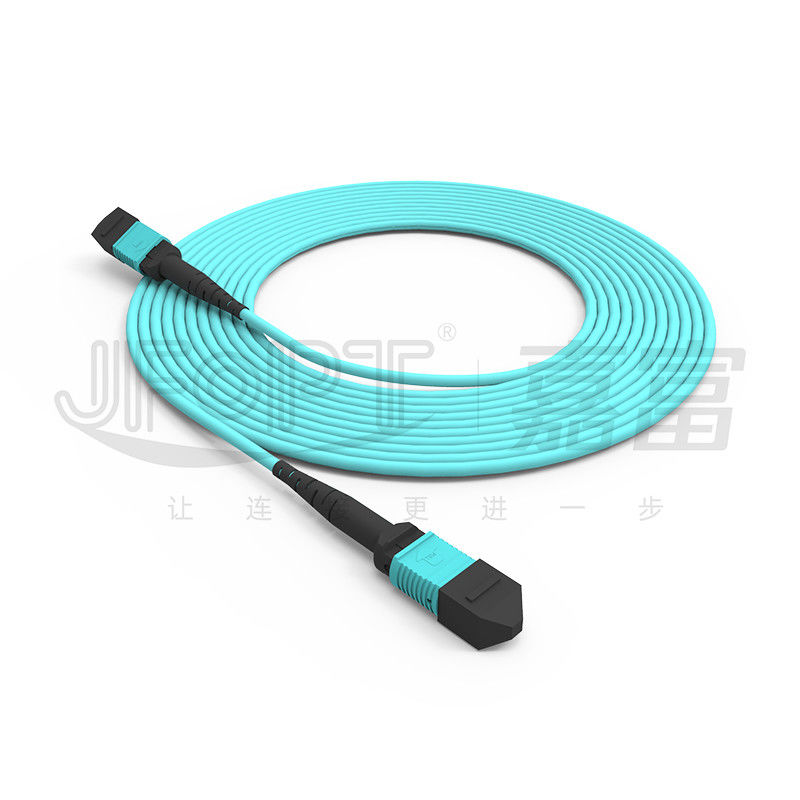 MPOコンセーターリターン損失 ≥20dB MM OM3/OM4 MPO-MPOパッチコード 光ファイバー通信
