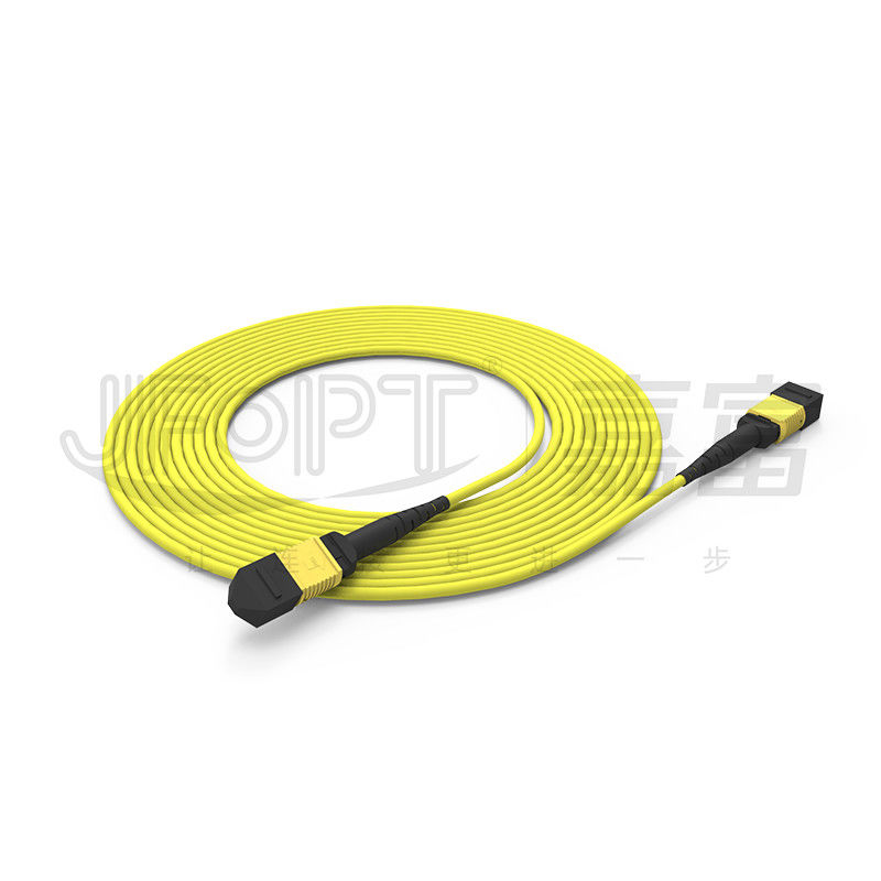 12コア MPO トランクケーブル LSZH 2.0mm/3.0mm低損失シングルチューブミニケーブル MPOパッチコード