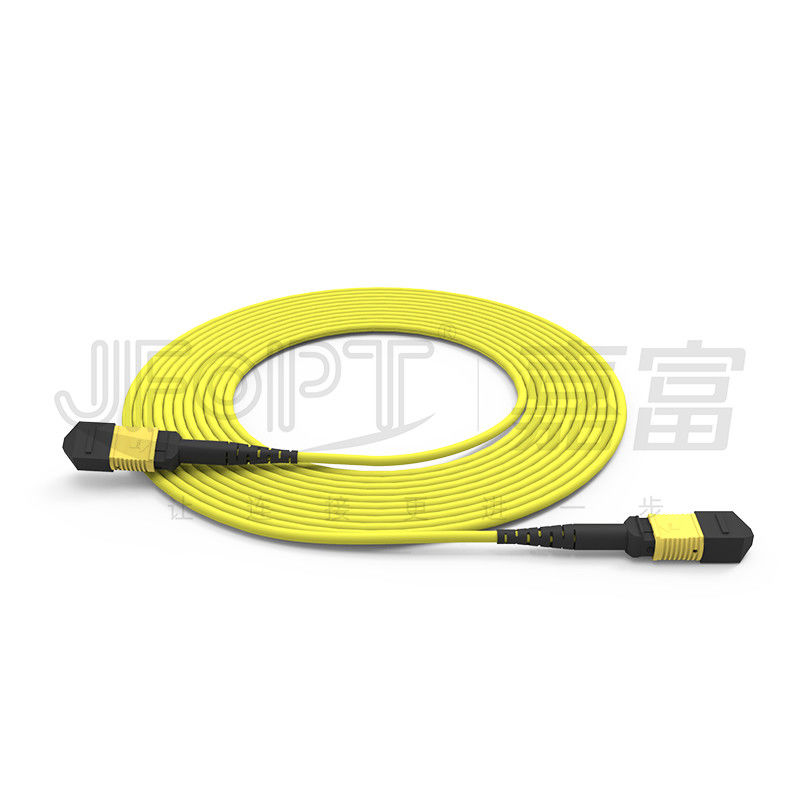12コア MPO トランクケーブル LSZH 2.0mm/3.0mm低損失シングルチューブミニケーブル MPOパッチコード