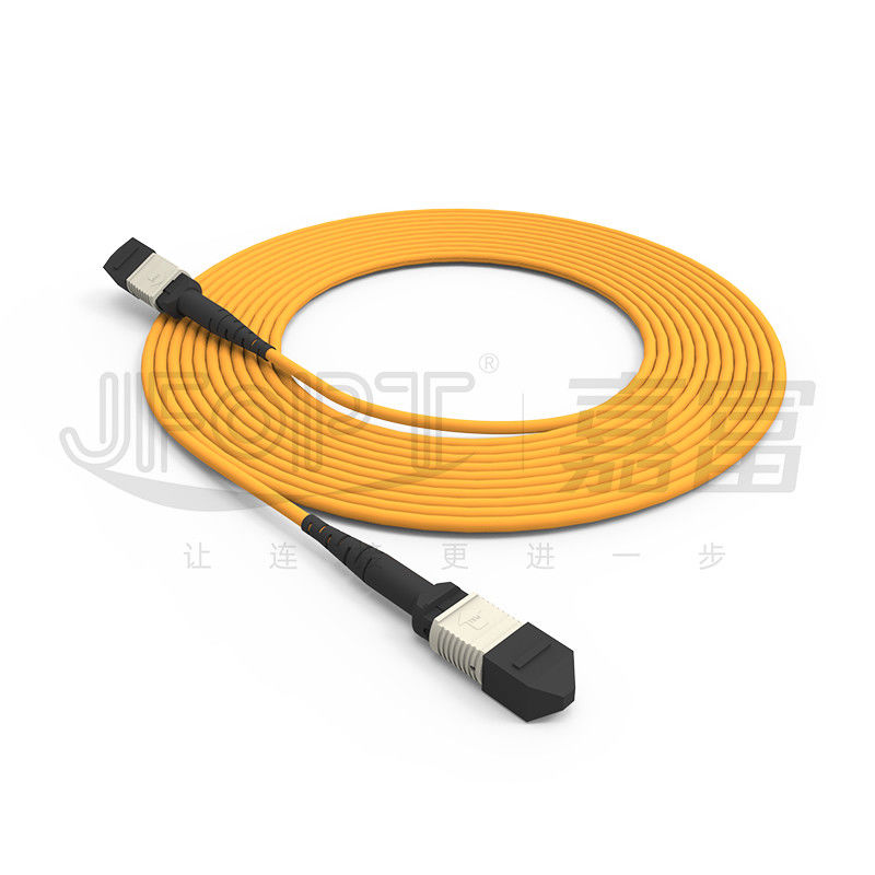 850nm マルチモード低損失フェルル MPO トランクケーブル 多コア光ファイバーパッチコード